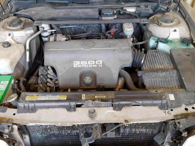 1G4CW52KXTH632299 - 1996 BUICK PARK AVENU TAN photo 7