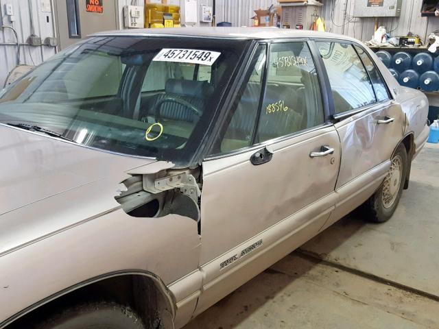 1G4CW52KXTH632299 - 1996 BUICK PARK AVENU TAN photo 9