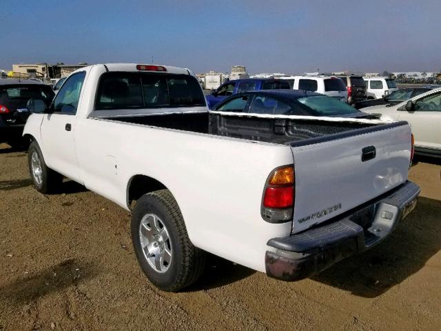 5TBJN32193S408858 - 2003 TOYOTA TUNDRA WHITE photo 3