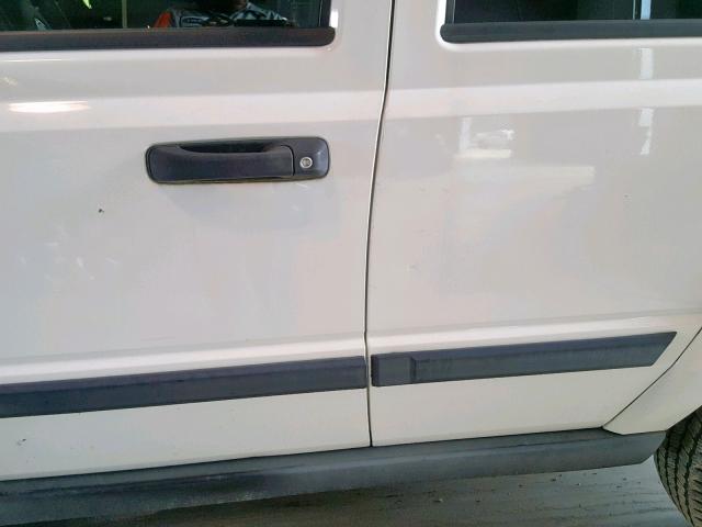 1J8HG48K96C345846 - 2006 JEEP COMMANDER WHITE photo 9