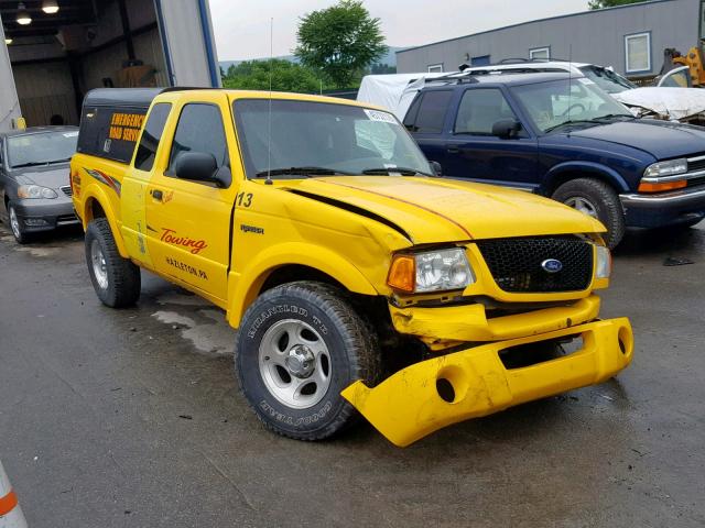 1FTZR15E51TA45393 - 2001 FORD RANGER SUP YELLOW photo 1