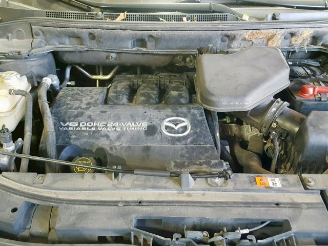 JM3TB38A980154506 - 2008 MAZDA CX-9 BLACK photo 7