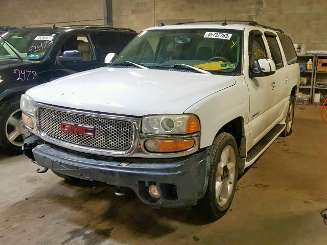 1GKFK66U34J275786 - 2004 GMC YUKON XL D WHITE photo 2