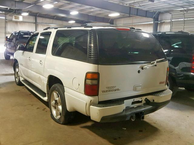 1GKFK66U34J275786 - 2004 GMC YUKON XL D WHITE photo 3