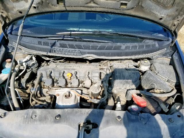 2HGFA1F64BH013567 - 2011 HONDA CIVIC LX-S أسود صورة 7