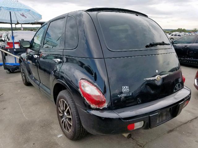 3A4FY58B97T577011 - 2007 CHRYSLER PT CRUISER BLACK photo 3