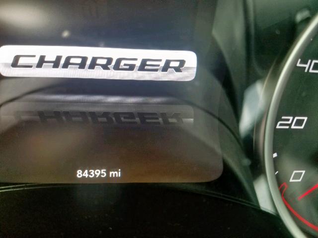 2C3CDXHG5FH878673 - 2015 DODGE CHARGER SX SILVER photo 8