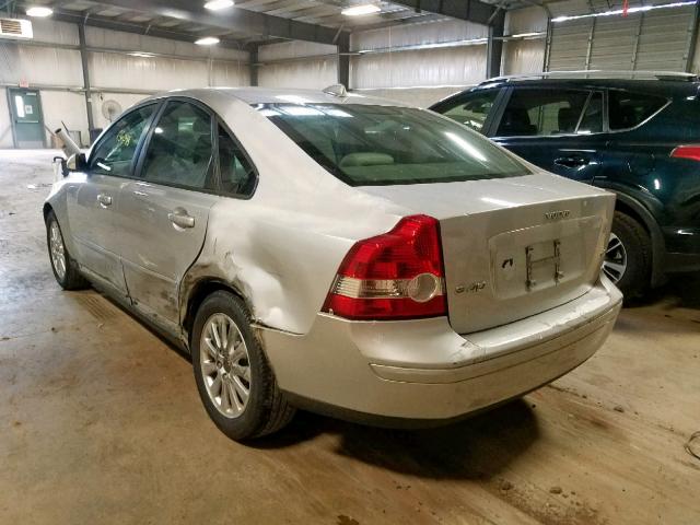 YV1MS382862158631 - 2006 VOLVO S40 2.4I SILVER photo 3