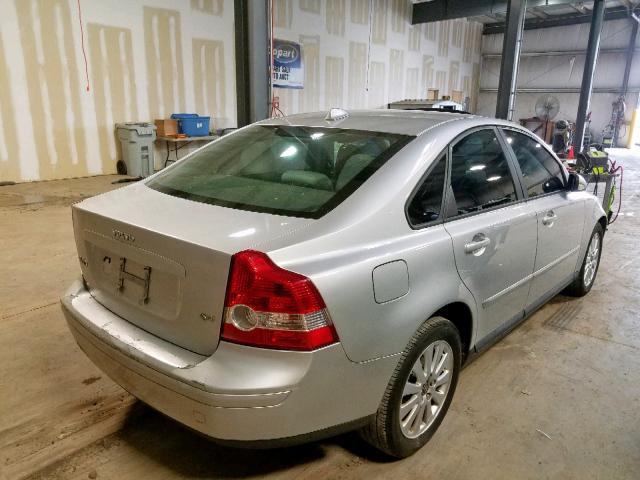 YV1MS382862158631 - 2006 VOLVO S40 2.4I SILVER photo 4