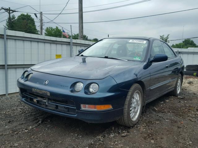 JH4DB859XVS000390 - 1997 ACURA INTEGRA GS GREEN photo 2