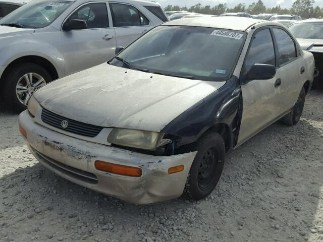 JM1BA1416S0138594 - 1995 MAZDA PROTEGE DX BEIGE photo 2