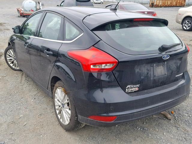 1FADP3N28HL207874 - 2017 FORD FOCUS TITA BLACK photo 3