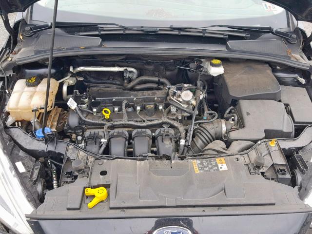 1FADP3N28HL207874 - 2017 FORD FOCUS TITA BLACK photo 7