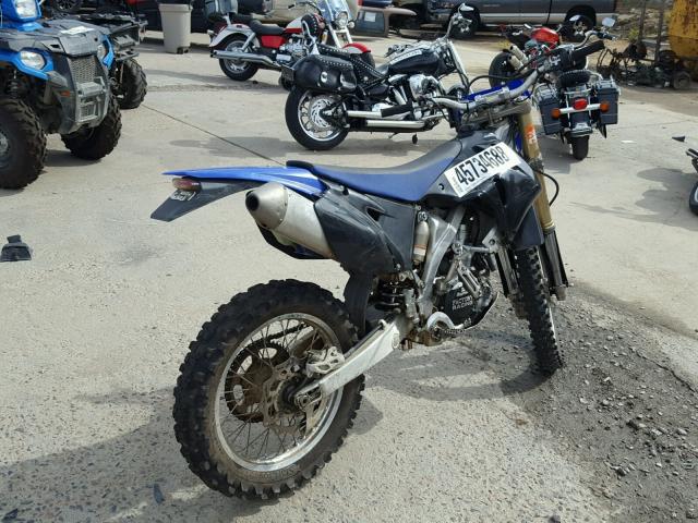 JYACJ13Y88A000010 - 2008 YAMAHA WR450 F BLUE photo 4