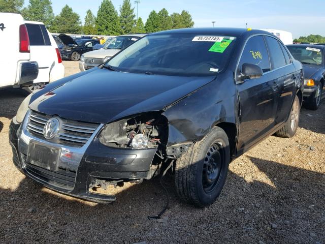 3VWJG71KX7M025145 - 2007 VOLKSWAGEN JETTA 2.5 BLACK photo 2