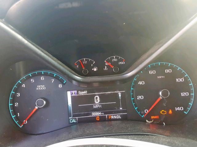 1GCHSCEA2H1164033 - 2017 CHEVROLET COLORADO L CHARCOAL photo 8