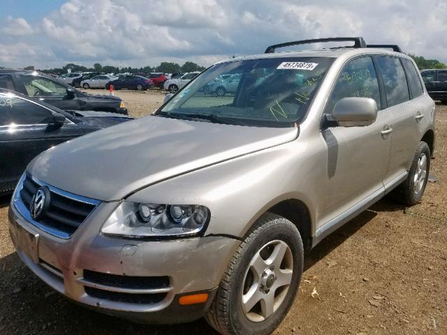 WVGZG77L95D020304 - 2005 VOLKSWAGEN TOUAREG 3. SILVER photo 2