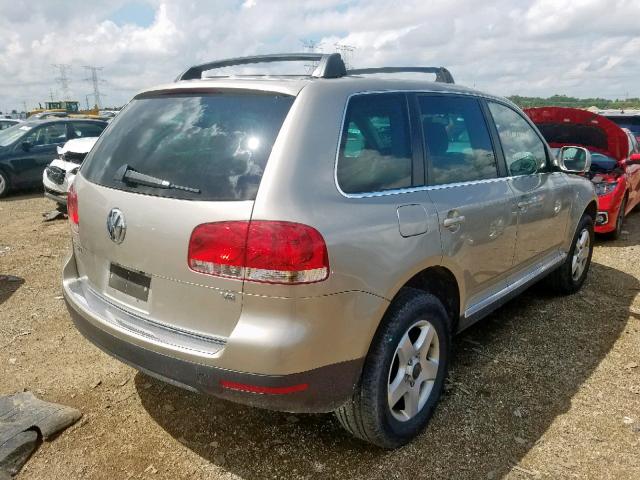 WVGZG77L95D020304 - 2005 VOLKSWAGEN TOUAREG 3. SILVER photo 4