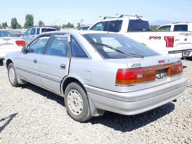 JM1GD2427J1562015 - 1988 MAZDA 626 SILVER photo 3