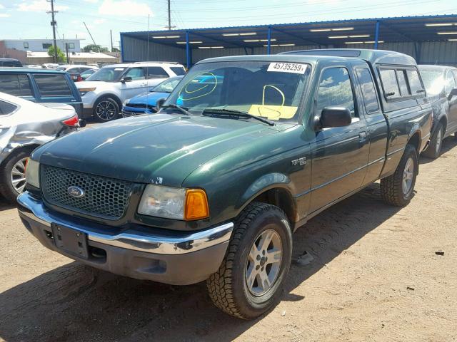 1FTZR15E03PB62813 - 2003 FORD RANGER SUP GREEN photo 2