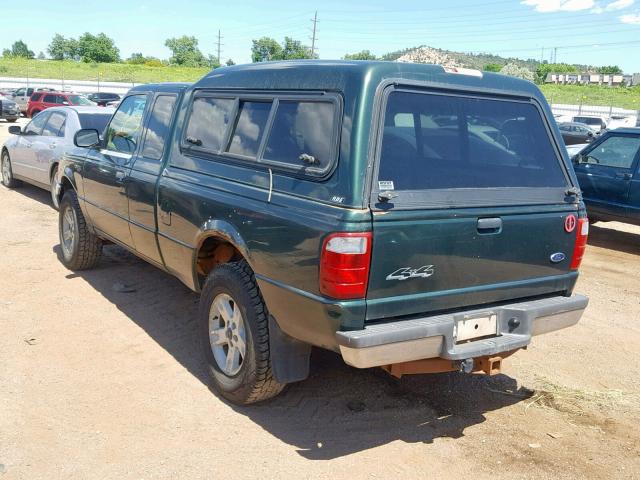 1FTZR15E03PB62813 - 2003 FORD RANGER SUP GREEN photo 3