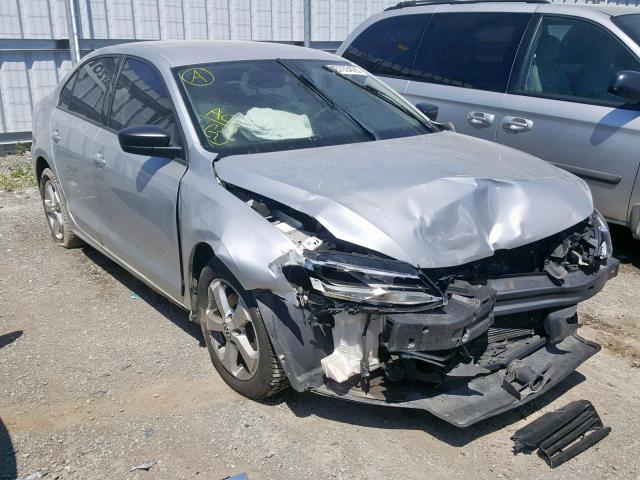 3VW2K7AJ2BM331808 - 2011 VOLKSWAGEN JETTA BASE SILVER photo 1