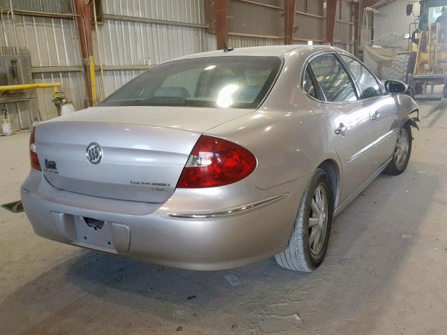 2G4WD582461174048 - 2006 BUICK LACROSSE C SILVER photo 4