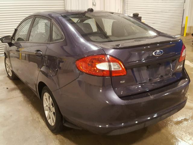 3FADP4BJ1CM156159 - 2012 FORD FIESTA SE GRAY photo 3