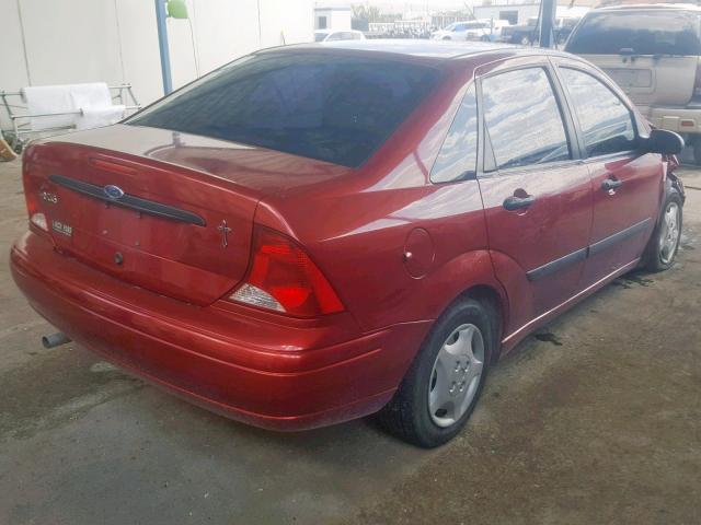 1FAFP33P33W224838 - 2003 FORD FOCUS LX RED photo 4