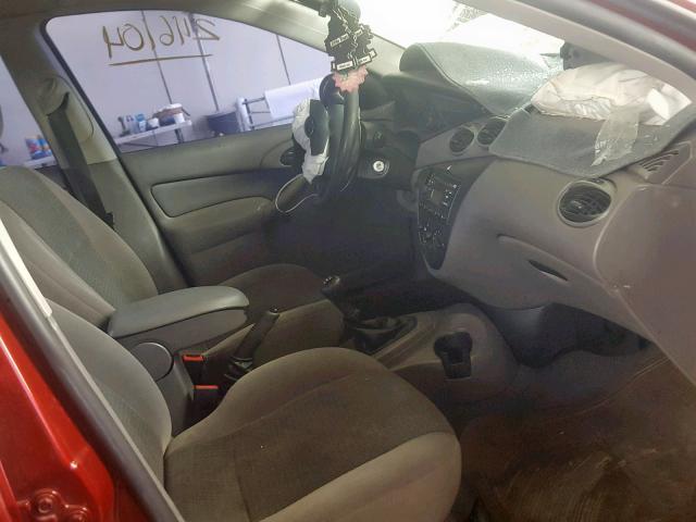 1FAFP33P33W224838 - 2003 FORD FOCUS LX RED photo 5