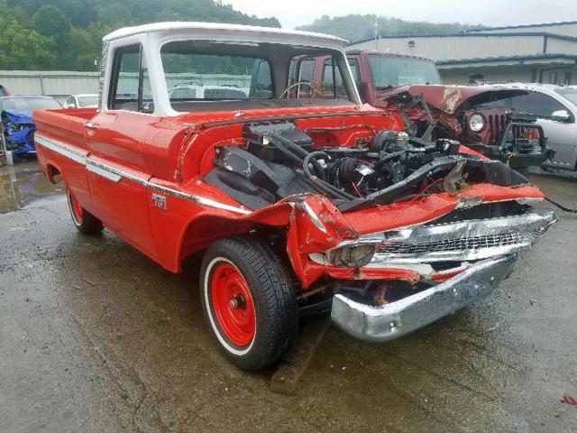 C1446S163657 - 1966 CHEVROLET TRUCK RED photo 1