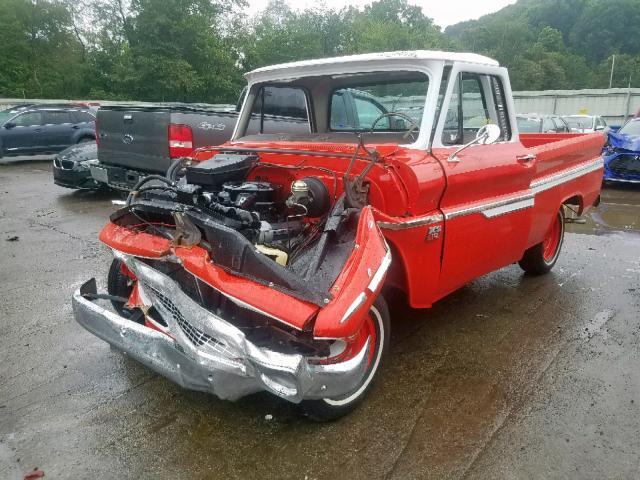 C1446S163657 - 1966 CHEVROLET TRUCK RED photo 2