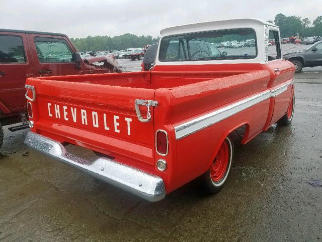 C1446S163657 - 1966 CHEVROLET TRUCK RED photo 4