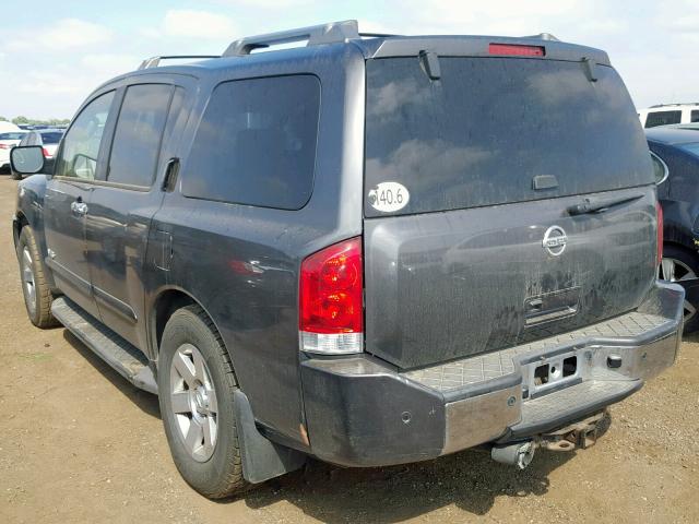 5N1AA08C97N723547 - 2007 NISSAN ARMADA SE BROWN photo 3