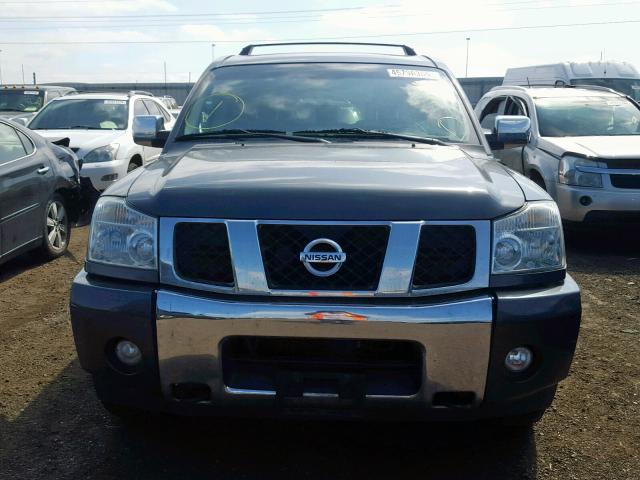 5N1AA08C97N723547 - 2007 NISSAN ARMADA SE BROWN photo 9