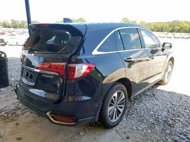 5J8TB3H77GL010562 - 2016 ACURA RDX ADVANC BLACK photo 4