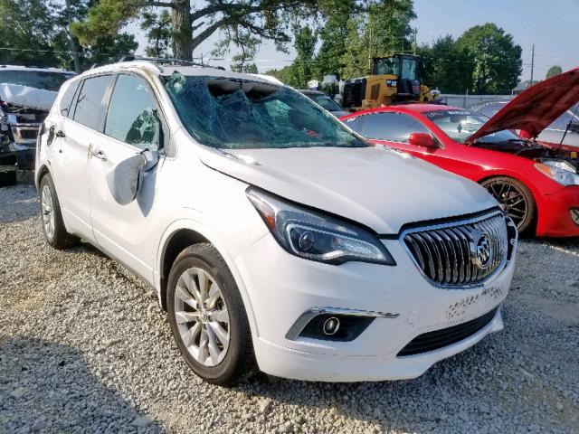 LRBFXBSA6HD006699 - 2017 BUICK ENVISION E WHITE photo 1