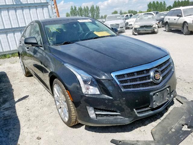 1G6AL5SX4E0117593 - 2014 CADILLAC ATS PREMIU BLACK photo 1