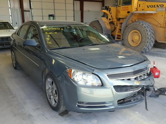1G1ZH57BX9F159177 - 2009 CHEVROLET MALIBU 1LT GREEN photo 1