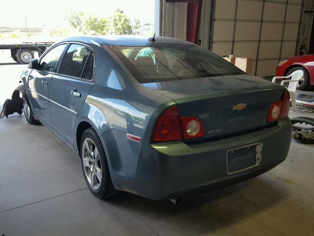 1G1ZH57BX9F159177 - 2009 CHEVROLET MALIBU 1LT GREEN photo 3