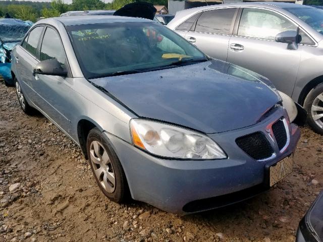 1G2ZF58B874265796 - 2007 PONTIAC G6 VALUE L BLUE photo 1