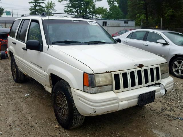 1J4FX48S3WC280596 - 1998 JEEP GRAND CHER WHITE photo 1