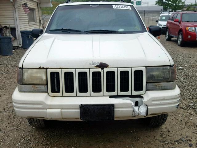 1J4FX48S3WC280596 - 1998 JEEP GRAND CHER WHITE photo 9