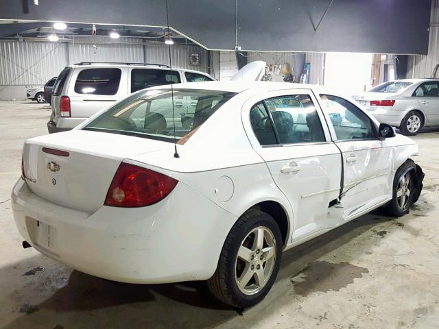 1G1AT58H597285861 - 2009 CHEVROLET COBALT LT WHITE photo 4