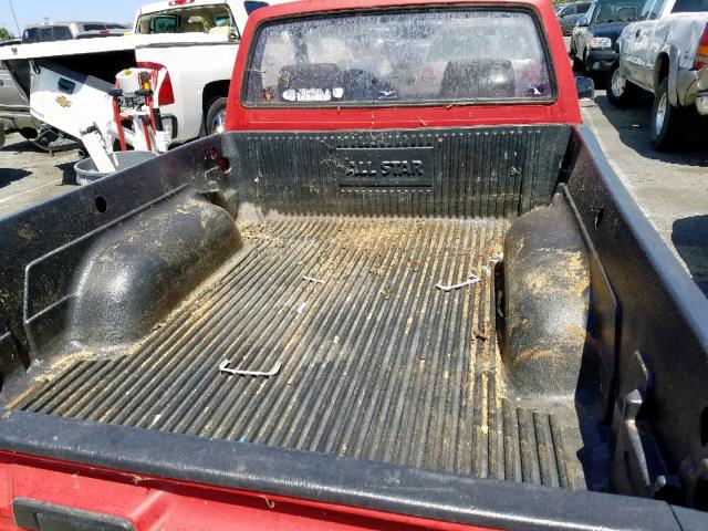 JT4RN50RXJ5184288 - 1988 TOYOTA PICKUP 1/2 RED photo 6