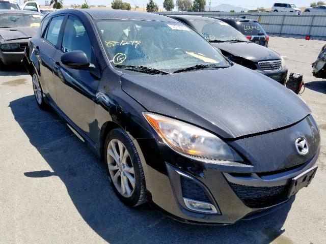 JM1BL1K69B1492600 - 2011 MAZDA 3 S BLACK photo 1