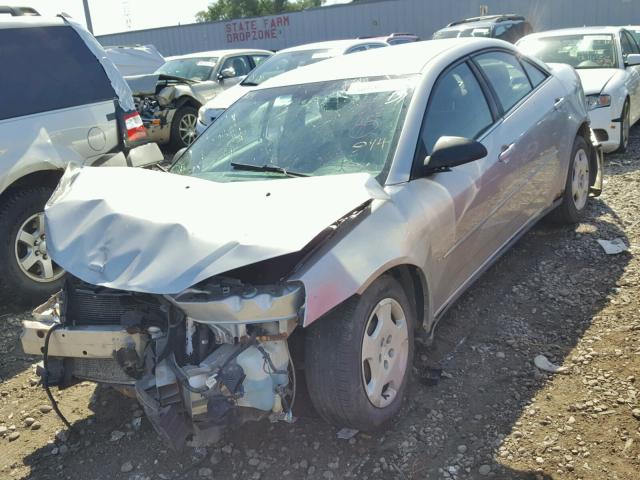 1G2ZF55BX64194667 - 2006 PONTIAC G6 SE SILVER photo 2