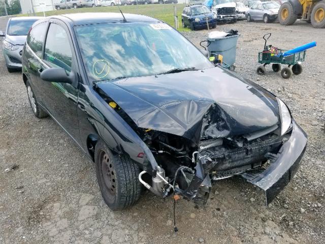 3FAFP31N65R156445 - 2005 FORD FOCUS ZX3 BLACK photo 1