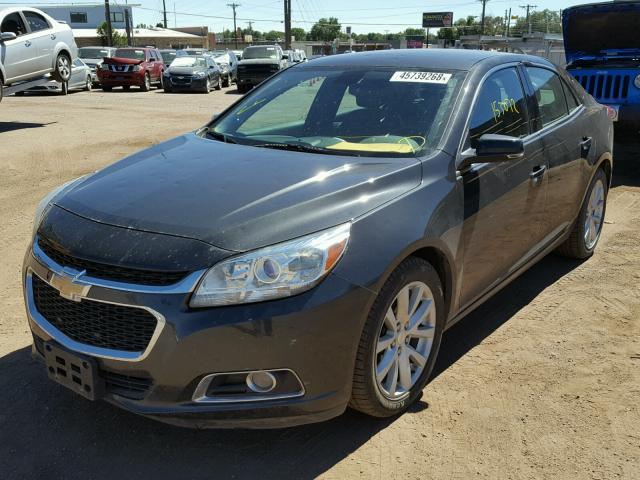 1G11E5SL1EF284388 - 2014 CHEVROLET MALIBU 2LT BLACK photo 2