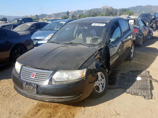 1G8AG52F45Z155985 - 2005 SATURN ION LEVEL BLACK photo 2